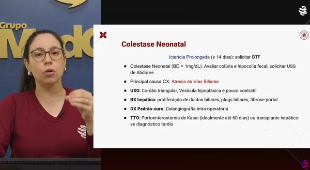 Pediatria - Colestase Neonatal